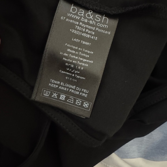 ba&sh Forever Cutout Racerback Bodysuit Black Size Small - Picture 7 of 12